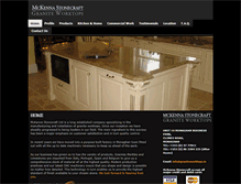 Tablet Screenshot of graniteworktops.ie